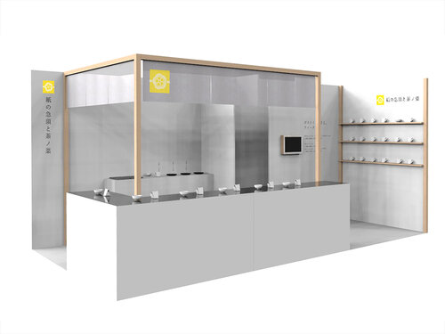 世界観を体験できる展示空間の設計