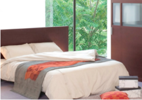 ベッドルーム：生活をディスプレイする